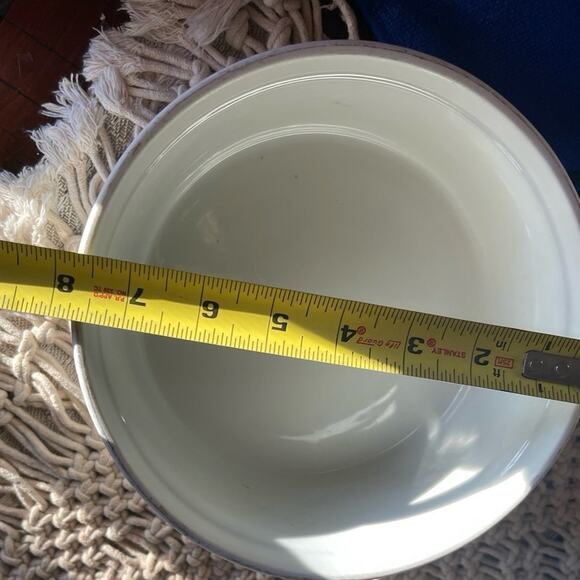 Apilco France porcelain soufflé baking dish 7-3/4” - Picture 11 of 12